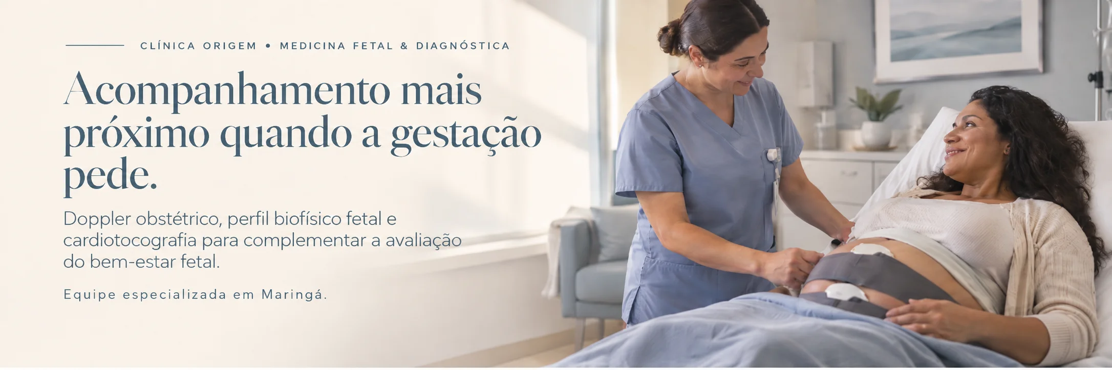 Acompanhamento mais próximo quando a gestação pede